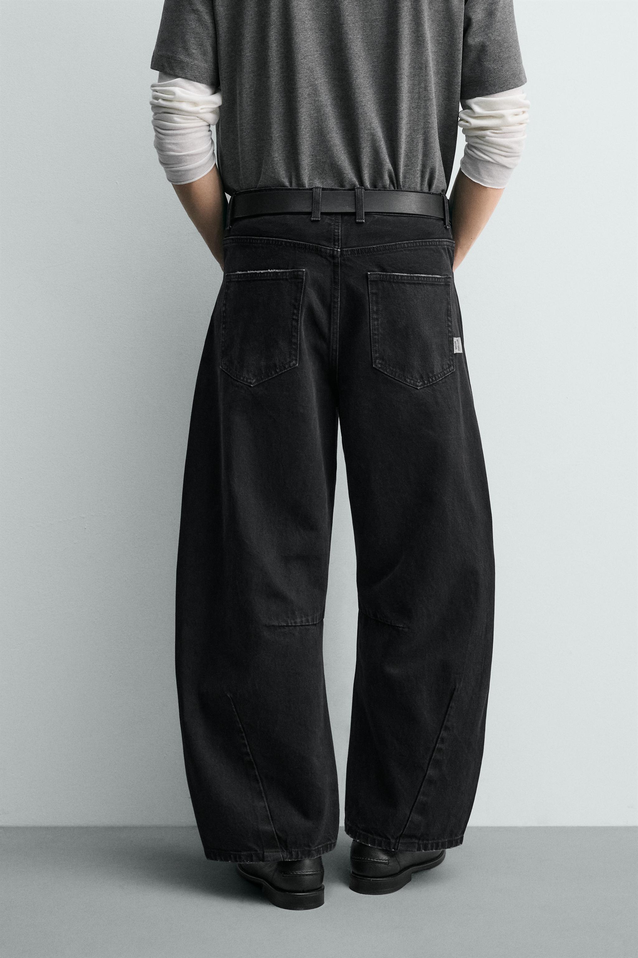 BARREL FIT PANTS